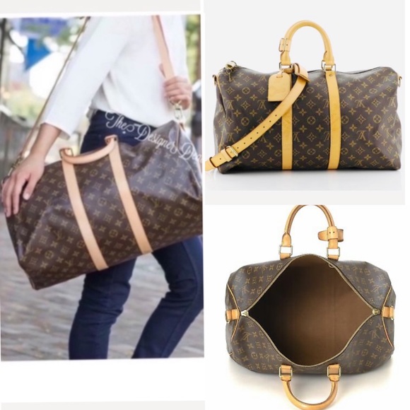😍Authentic Louis Vuitton Keepall Bandoulier 45 - Picture 1 of 12